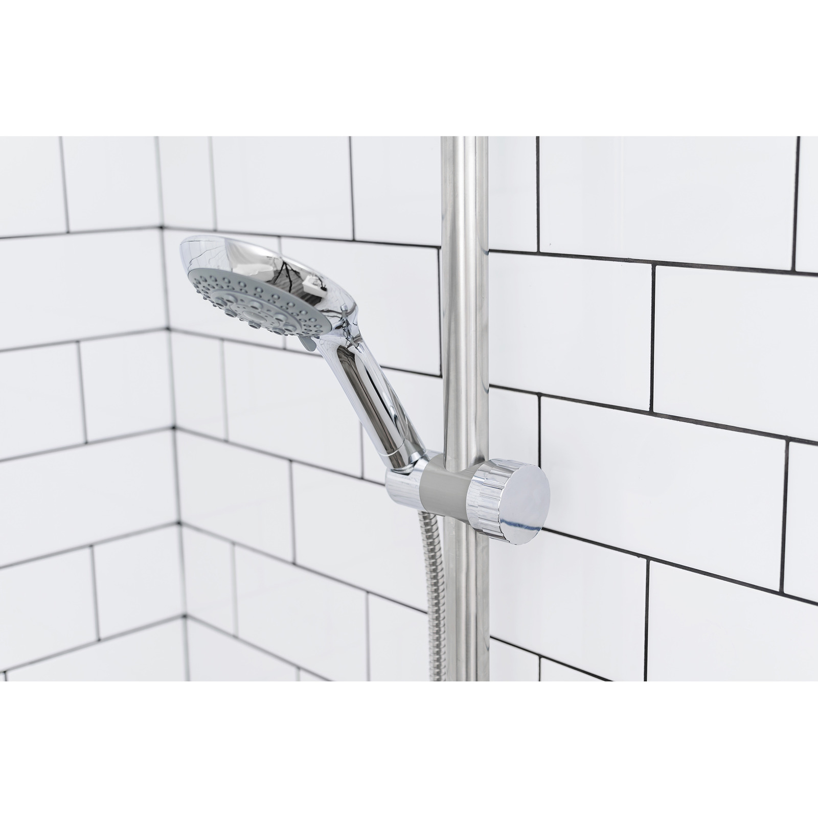 32mm Grab Rail Shower Slider evekare