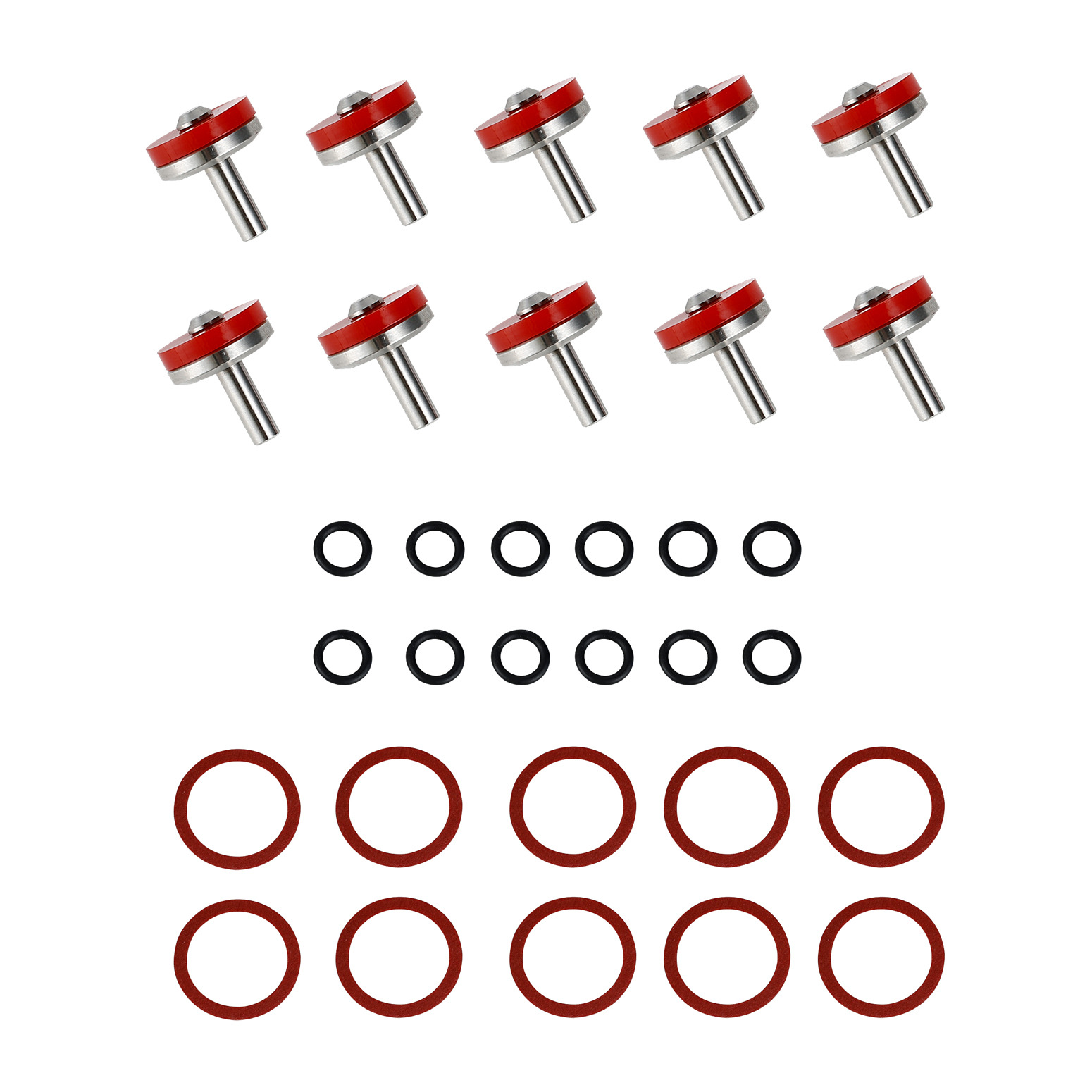 12 mm Premium Stainless Steel Tap Valves 10 Pack Enduraseal