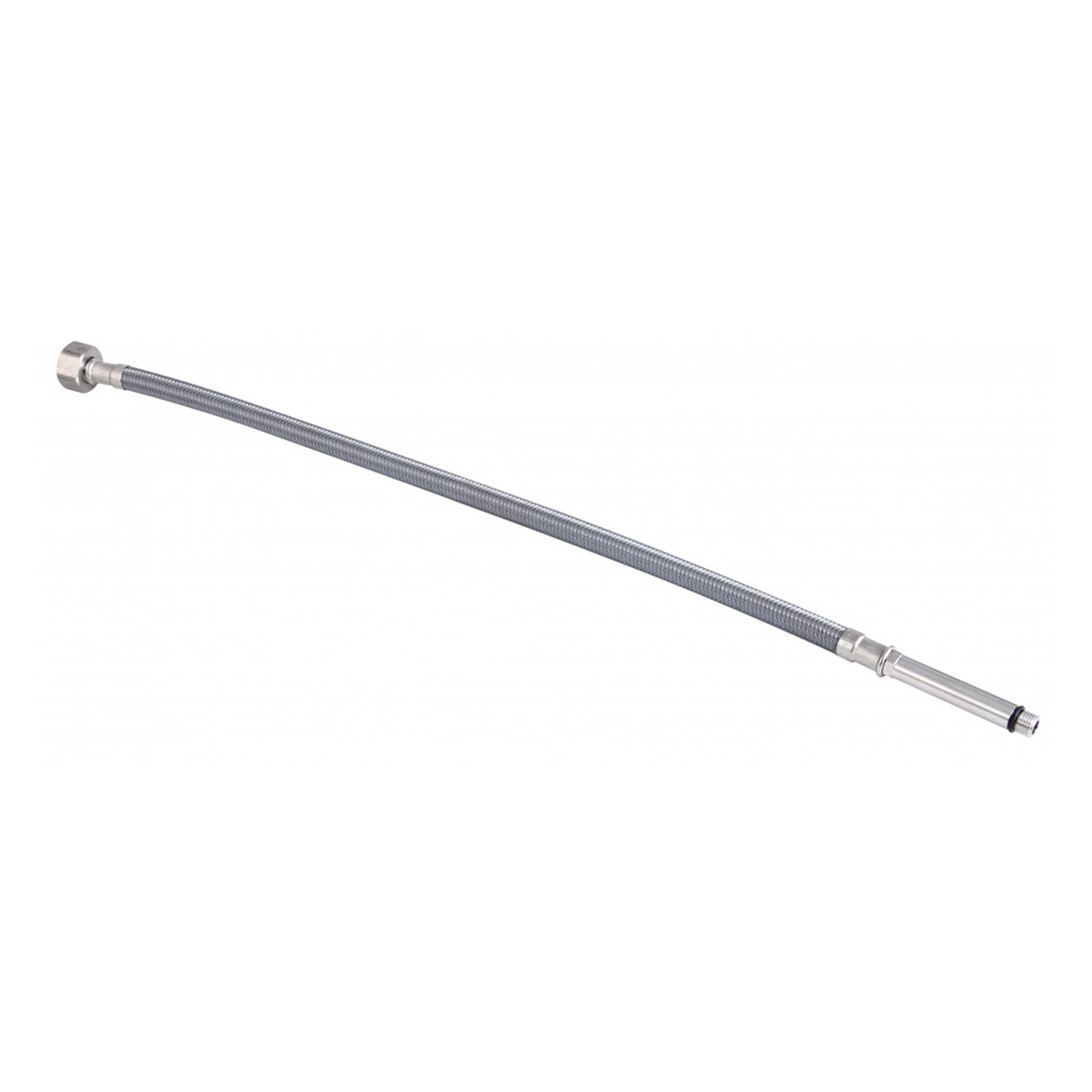 500 mm Grey Premium Stainless Steel Mixer Hose Enduraseal